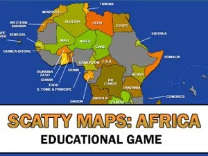 Χάρτες Scatty Africa